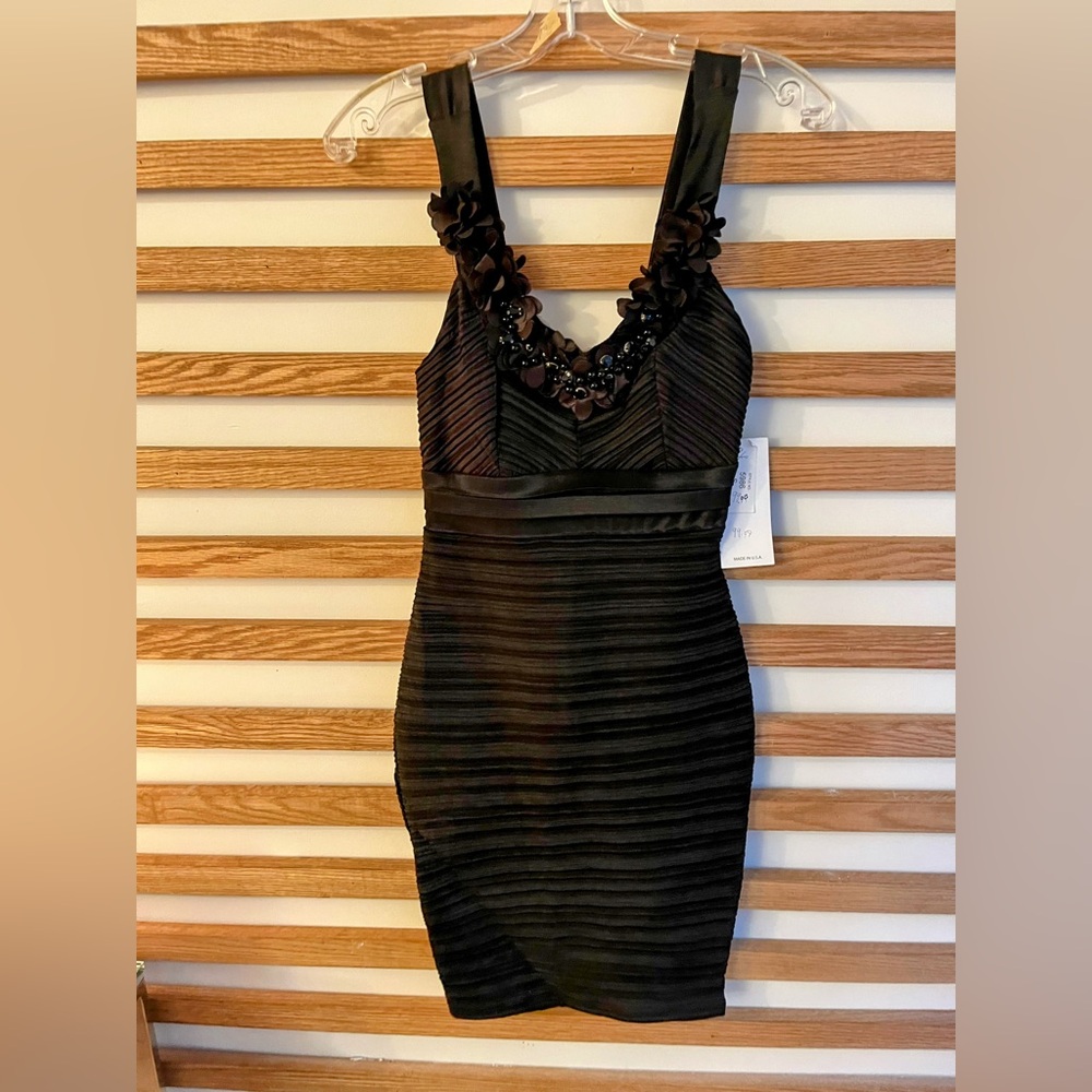 Elegant Black Cocktail Dress